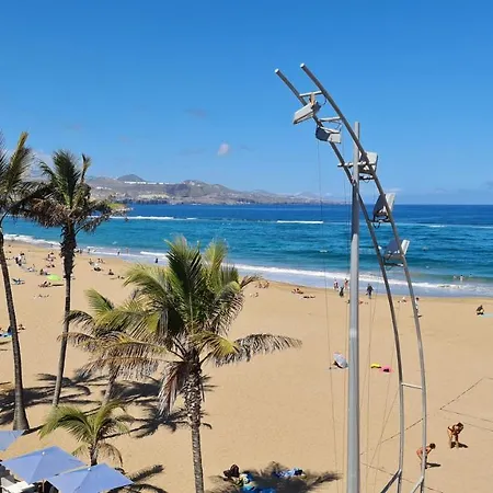 Salema Beach, Primera Linea En Playa De Las Canteras Daire