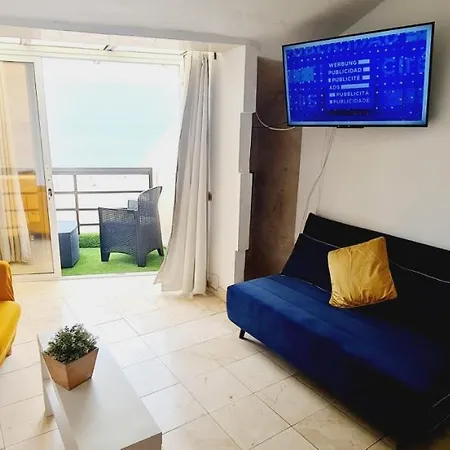 Salema Beach, Primera Linea En Playa De Las Canteras Daire *